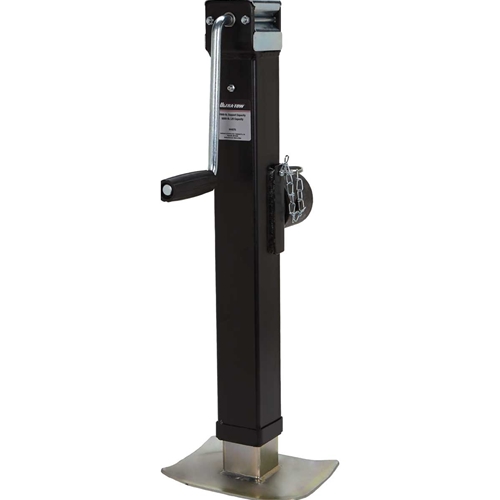 Ultra-Tow 44076 Side-Wind Square Tube-Mount Jack - 5000 lbs Lift Capacity