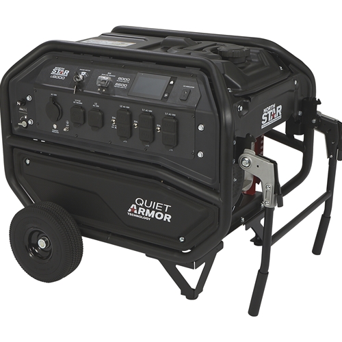 NorthStar Portable Generator with Honda GX390 Engine - 8000 Surge Watts,  6600 Rated Watts & CARB Compliant