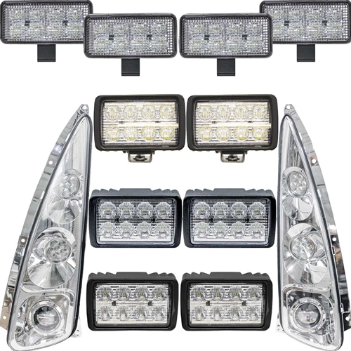 Complete FNH T8000-TG LED Light Kit | FNHKIT-2 | Tractorseats.com