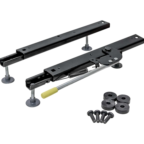 KM 6" Slide Rail Kit with 1.75" Studs - Pair