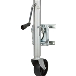 Ironton Bolt-On Sidewind Marine Swivel Jack - 1000 Lb & Chrome