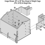 John Deere 9000-9020 4WD Series Heavy-Duty Weight Boxes
