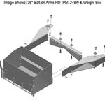 New Holland T9 Large Frame Series Standard Weight Box