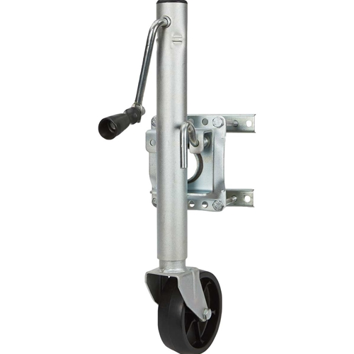 Ironton Bolt-On Sidewind Marine Swivel Jack - 1000 Lb & Chrome