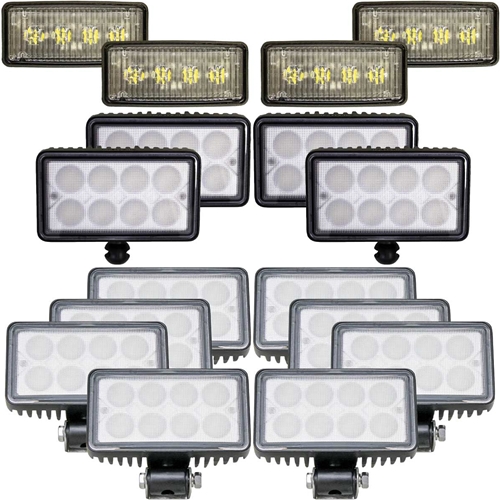 Complete John Deere 8000(T)-8010(T) Early Series LED Light Kit