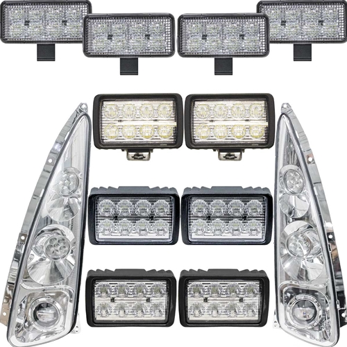 Complete Ford/New Holland T8000-TG Series LED Light Kit