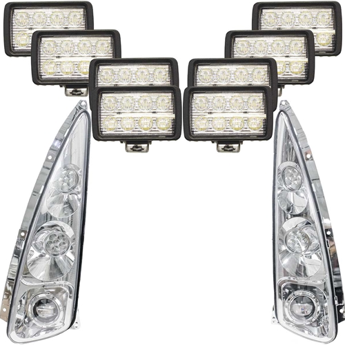 Complete Ford/New Holland T9 Series LED Light Kit