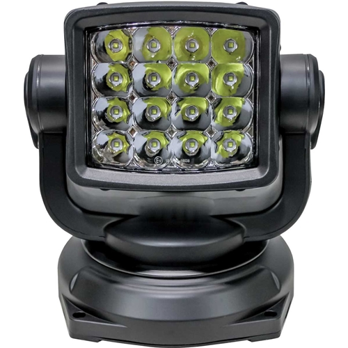 KM LED 360° Ultra Bright Spot Light with Remote Control - Permanent Mount