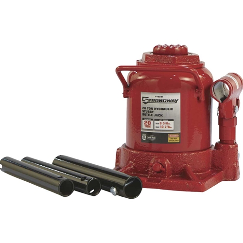 Strongway 20-Ton Hydraulic Low-Profile Bottle Jack