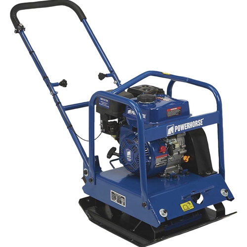 Powerhorse Single-Direction Plate Compactor with 7 HP Powerhorse Engine