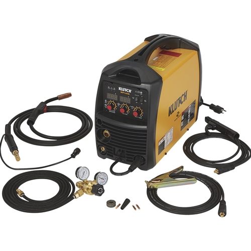 Klutch Flux-Core/MIG Welder with Multi Processes - Inverter, MIG, Flux-Core, Arc and TIG, 120V & 30-90 Amp Output